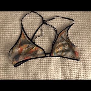 VS sheer strappy bralette